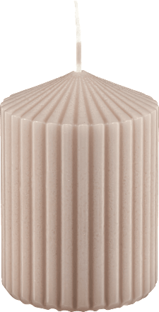 svíčka plisovaná béžová Profissimo