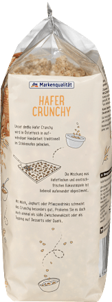 Muesli croccante con fiocchi d'avena BIO dmBio