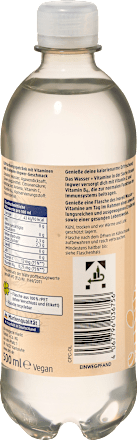 Erfrischungsgetränk, Wasser + Vitamine Immun Orange-Ingwer Ivorell