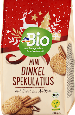 bio špaldové sušenky skořice & hřebíček dmBio