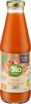 Bio sok iz korenja in jabolk dmBio