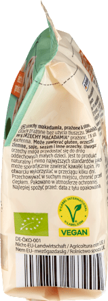 Nuci Macadamia prăjite dmBio