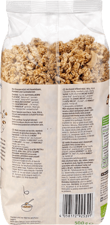 Musli cu caju și migdale ECO dmBio