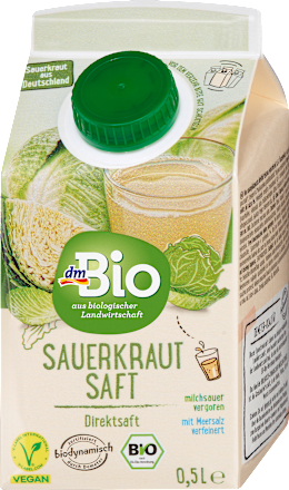 Директно изцеден сок от кисело зеле dmBio