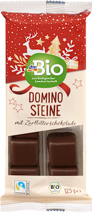 Dominosteine Zartbitterschokolade dmBio