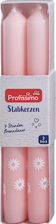 Set sveč z nežnimi cvetličnimi motivi, 2-delni, več različic Profissimo