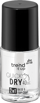 Base & top coat 2in1 Quick Dry trend !t up