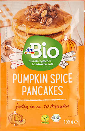 Trockenmischung Pancakes Pumpkin Spice dmBio