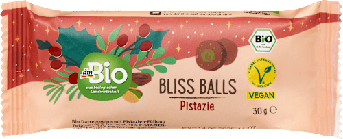 Fruchtkonfekt Bliss Balls Pistazie dmBio
