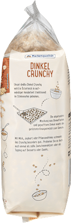 Muesli bio croccante con fiocchi di farro dmBio