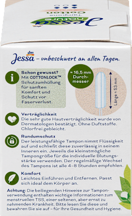 nature Cotton tamponi - super Jessa