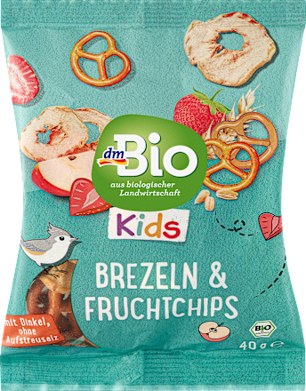 Kindersnack Brezeln & Fruchtchips dmBio