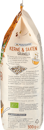 Knuspermüsli, Kerne & Saaten Granola dmBio