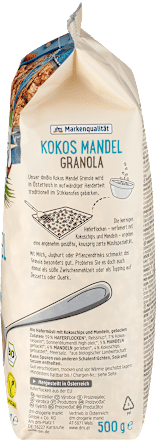 Bio kókuszos-mandulás granola dmBio