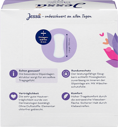 CLASSIC dnevni ulošci sa zaštitnom folijom - Normal Jessa