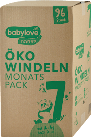 nature pleny, velikost 7 měsíční box babylove