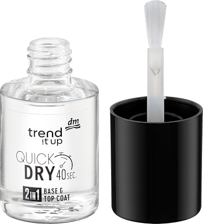 Base & top coat 2in1 Quick Dry trend !t up