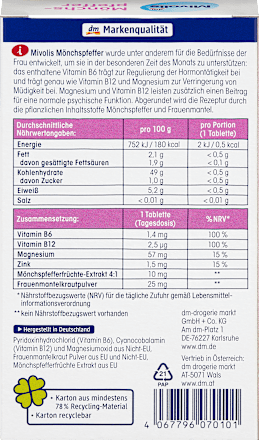 Tablete Female Balance - konopljika Mivolis