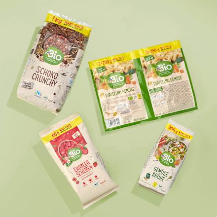bio ovocné kuličky s ořechy a nugátem 6x20g Maxi Pack dmBio
