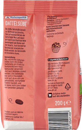 datlový prášek dmBio