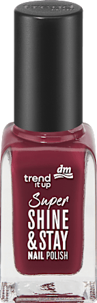 Nagellack Super Shine & Stay 767 Maroon Red trend !t up
