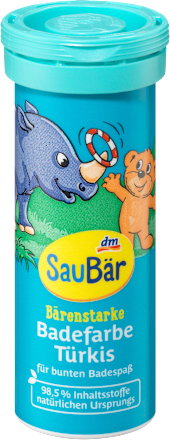 Таблетки за оцветяване на вана, различни цветове SauBär