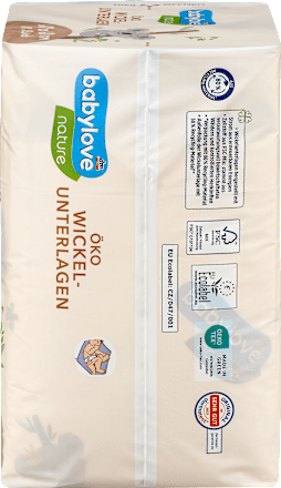 Previjalna podloga, 60 x 60 cm babylove nature