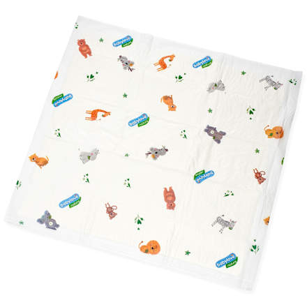 Previjalna podloga, 60 x 60 cm babylove nature