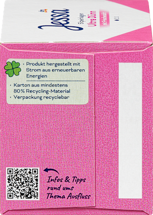 Tisztasági betét ultra vékony, friss illattal, egyenként csomagolt Jessa