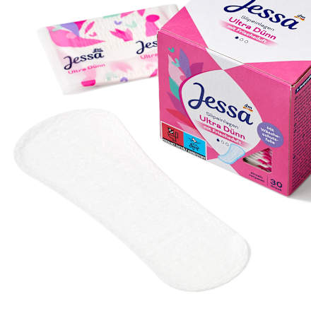 Tisztasági betét ultra vékony, friss illattal, egyenként csomagolt Jessa