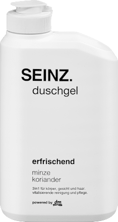 Erfrischendes Duschgel Minze Koriander SEINZ.
