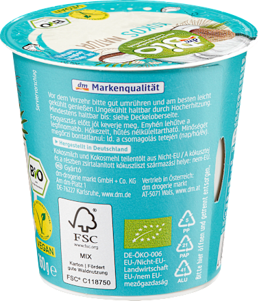 Bio pripravek Kokos Natur, fermentiran dmBio