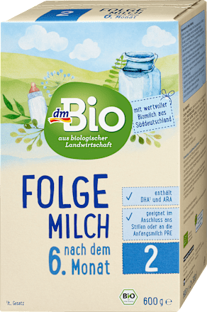 Latte di proseguimento 2 in polvere dmBio