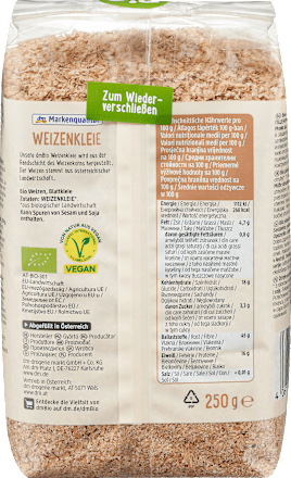 Getreide Weizenkleie dmBio