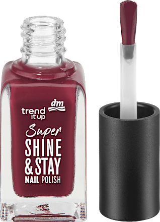 Nagellack Super Shine & Stay 767 Maroon Red trend !t up