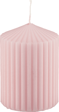 svíčka plisovaná růžová Profissimo