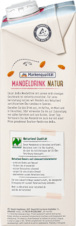 Bio natúr mandulaital dmBio