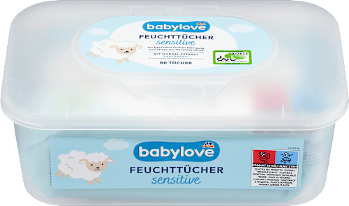 Feuchttücher sensitive Box babylove