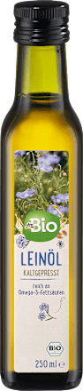 Bio jedilno nerafinirano laneno olje, hladno stiskano dmBio