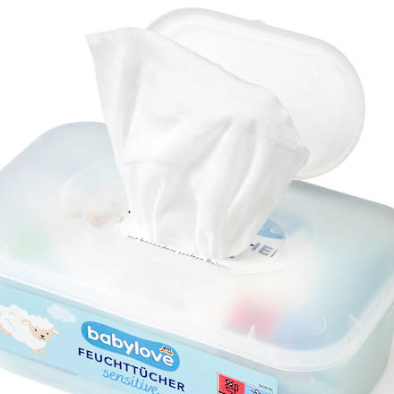 Feuchttücher sensitive Box babylove