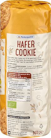 Cookies, Hafer dmBio