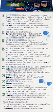 Adventskalender 2024, Tee dmBio