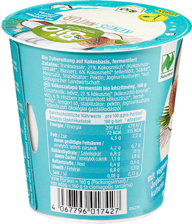 Bio pripravek Kokos Natur, fermentiran dmBio