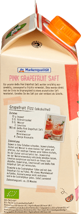 Saft, Pink Grapefruit dmBio
