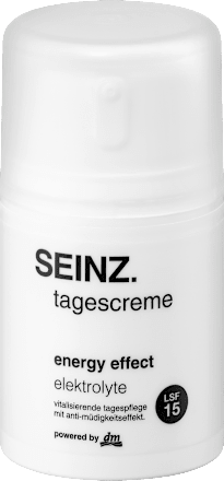 Denný pleťový krém energy effect electrolyte SEINZ.
