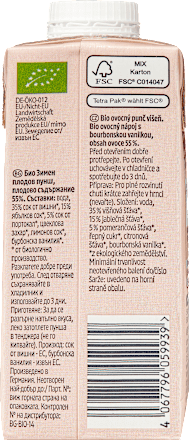 bio ovocný punč s višněmi dmBio