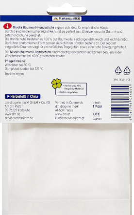 Pamučne rukavice Mivolis