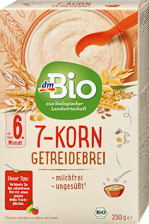 Getreidebrei 7-Korn ab dem 6. Monat dmBio