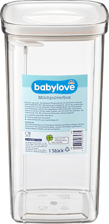 Kutija za mlijeko u prahu babylove