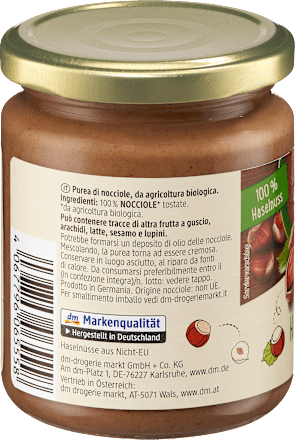 Haselnussmus dmBio